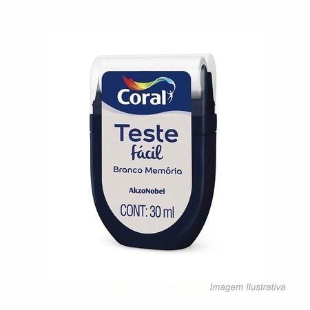 Teste Fácil Branco Memória 30 ml Coral