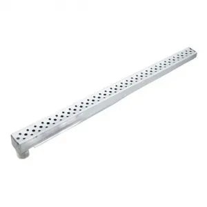 Ralo Linear Em Alumínio Seca Tudo 3 x 50 cm Ponta Baixa Aminox