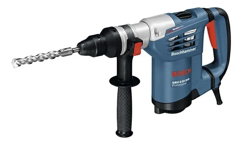 Martelo Perfurador Rompedor 5J 900W SDS-Plus GBH 4-32 DFR 220V Bosch