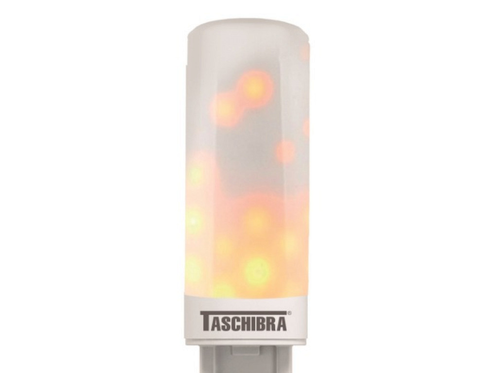 Lâmpada Led Flamejante G9 1W ÂMBAR Taschibra