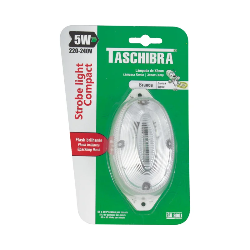 Lâmpada Strobe Light Compact 5W 127V Branca Taschibra