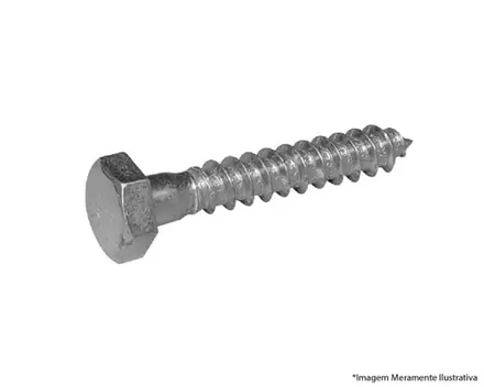 Parafuso Sext Rosca Soberba B 3/16" X 50 New Fix