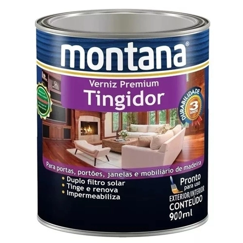 Verniz Tingidor Acetinado Imbuia 0,9 L Montana