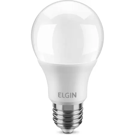 Lâmpada LED Bulbo E27 9W 6500K Elgin