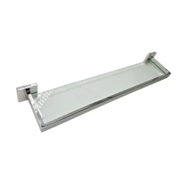 Prateleira de Vidro – Aço Inox Polido 74303