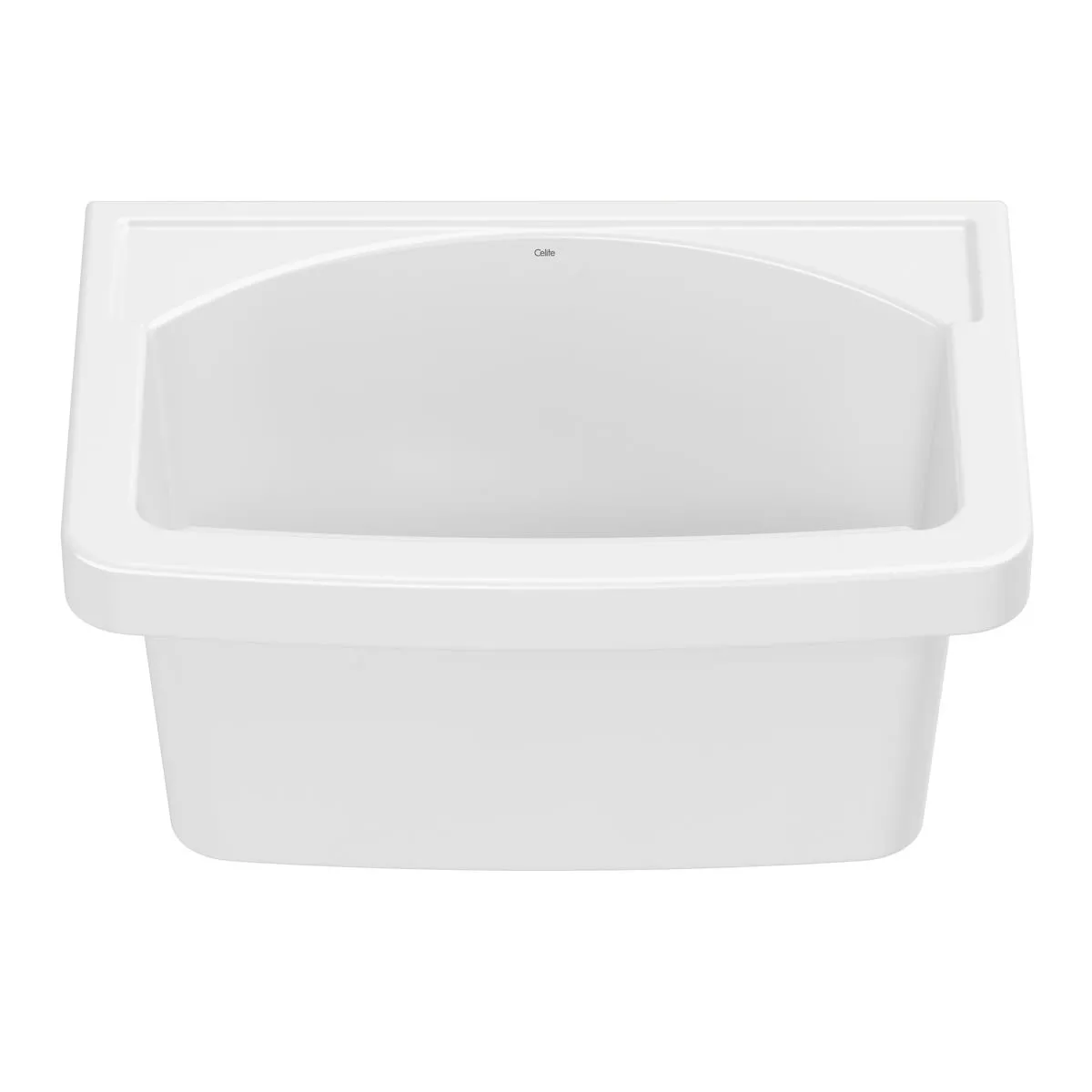 Tanque Pequeno Branco 53 cm x 37,5 cm Celite