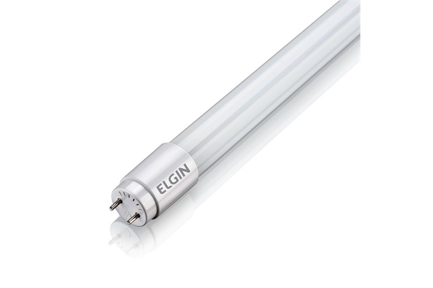 Lâmpada LED Tubular T8 Bivolt 18W a 20W 6500K Elgin