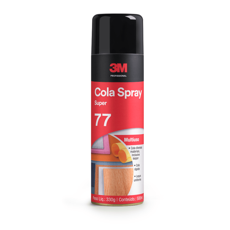 Cola Spray Super 77 Multiuso 300 g 3M