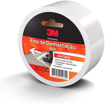 Fita para Demarcação e Uso Geral 50mm 30 Metros 3M