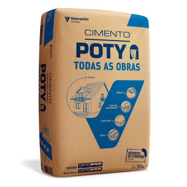 Cimento Poty Todas as Obras 50 kg Votorantim