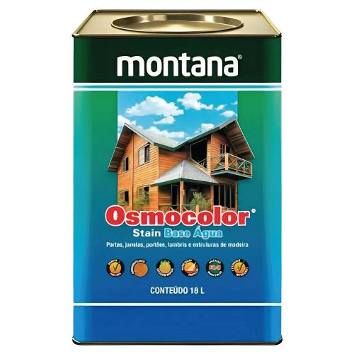 Stain Osmocolor Base Água Incolor 18 L Montana