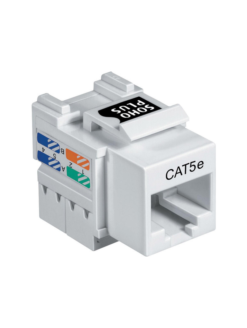 Conector Fêmea SohoPlus Branco RJ45 CAT5E Furukawa