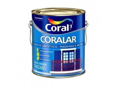 Tinta Esmalte Azul França Brilhante 3,6 L Coral