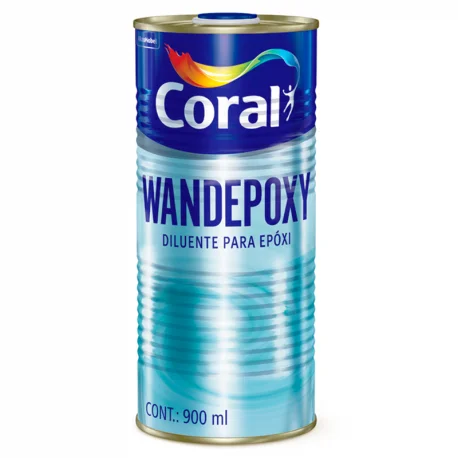 Diluente para Esmalte Epóxi Wandepoxy 0,9 L Coral