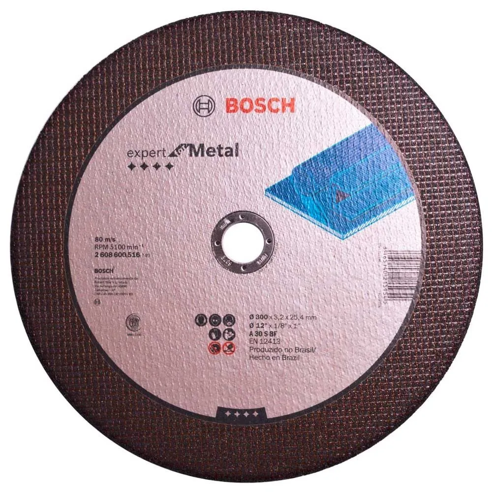 Disco de Corte Reto Expert for Metal 300 mm x 3,2 mm x 25,4 mm Bosch