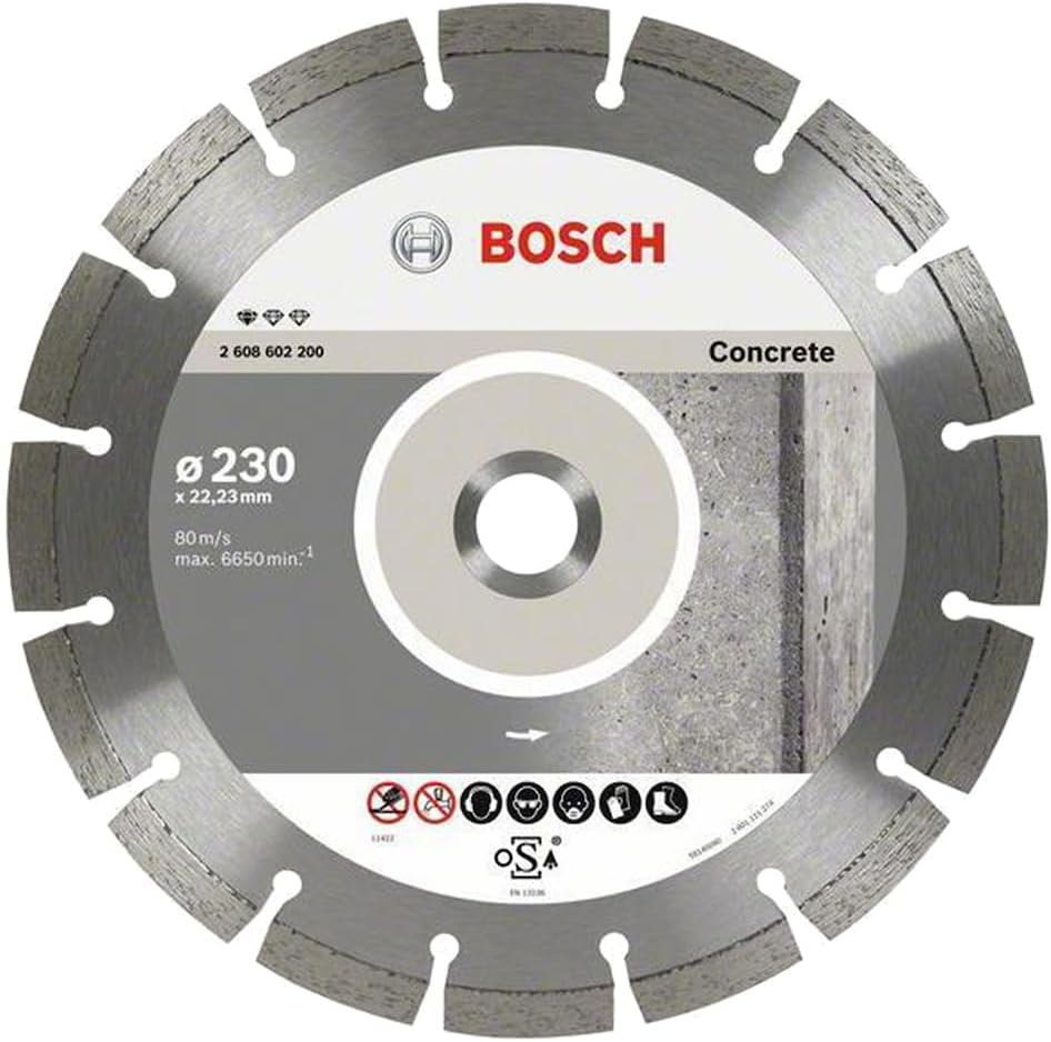 Disco de Corte Diamantado Segmentado para Concreto 9" 230 mm Bosch