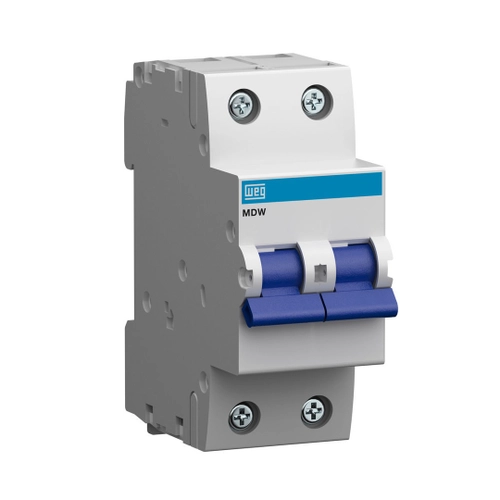 Minidisjuntor Termomagnético Bipolar Curva C 32A Weg