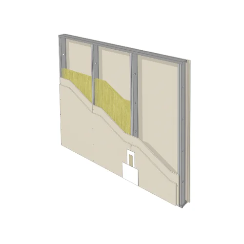 Parede de Drywall W112