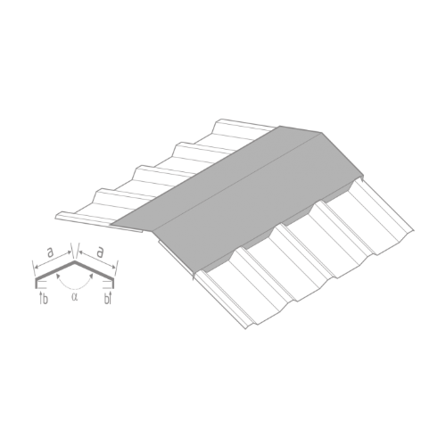 Cumeeira Lisa Dentada CLD