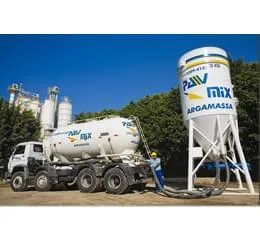 Argamassas em Silo