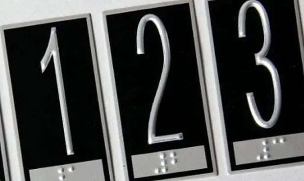 Placas Braille para Elevadores Andaluz