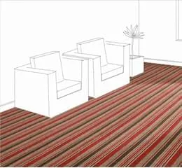 Carpete com design arrojado e vida útil prolongada