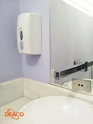 Saboneteira Automática Sensor Parede Clínica Espuma