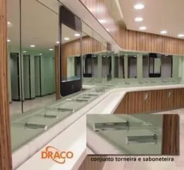 Saboneteira Automática Sensor Parede Linea