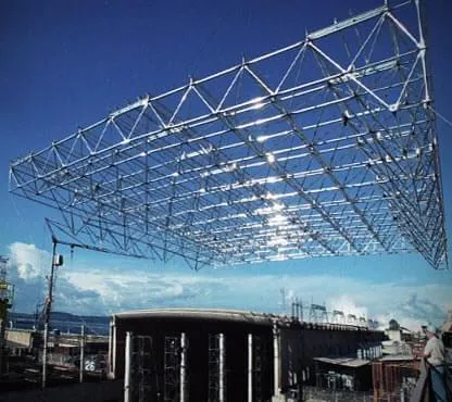 Estruturas Espaciais - Asa alumínio