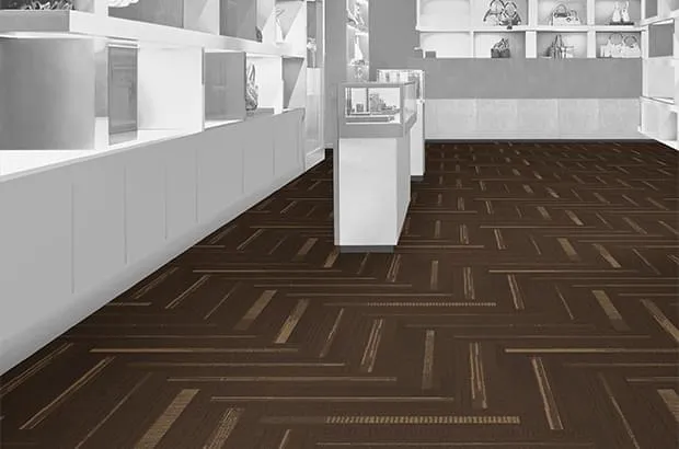 Carpetes Modulares Trio