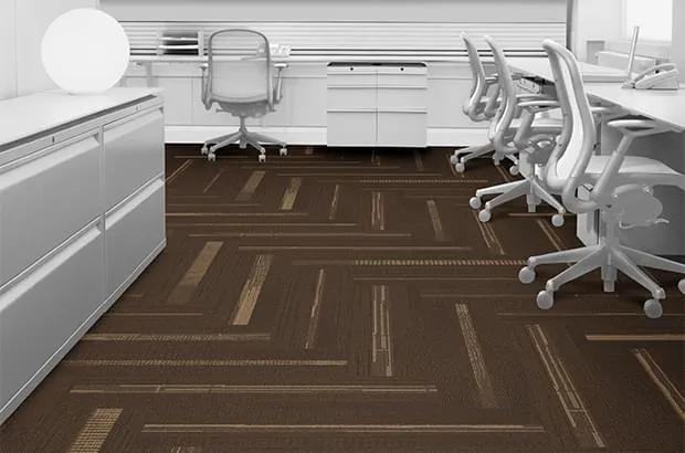 Carpetes Modulares Trio