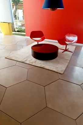 Linha Hexágono Basic de Revestimentos Cimentícios