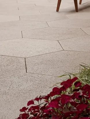 Linha Hexágono Basic de Revestimentos Cimentícios