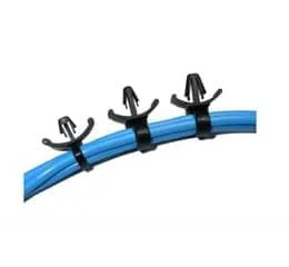 Ideal para amarração de cabos, tubos e eletrodutos em chapas