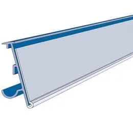 Porta-etiquetas com Visor Cristal em PVC - TEC 025