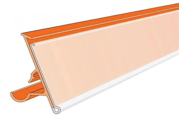 Porta-etiquetas com Visor Cristal em PVC - TEC 257