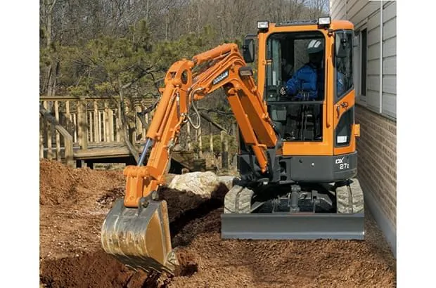 Miniescavadeira Doosan DX27Z | Ficha Técnica, Catálogo e Mais