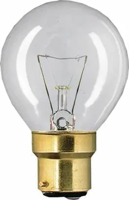 Lâmpada Lustre Bulbo P45 clara