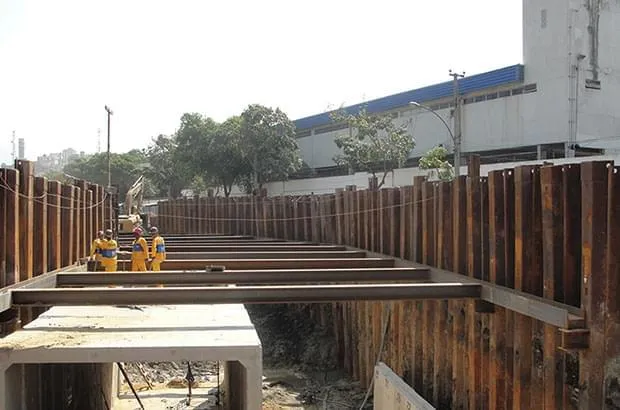 Estacas-Prancha Metálicas