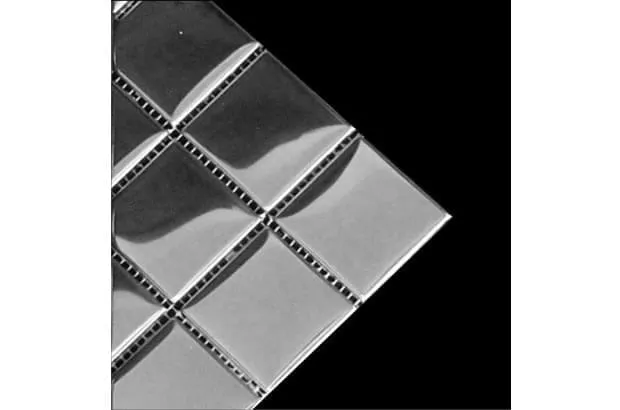 Pastilha Prata Microtexturizada Junta Padrão