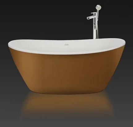 Banheira Oval 6509 - Color Coating Dourada