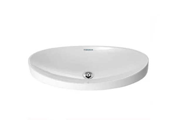 Cuba de Sobrepor Oval