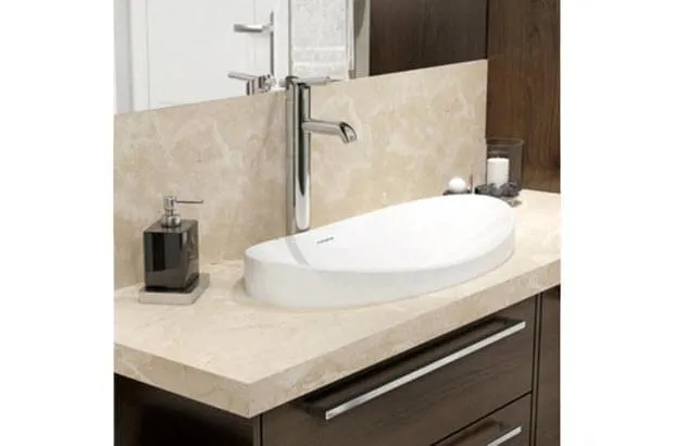 Cuba de Sobrepor Oval