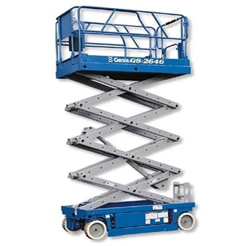 Plataforma Tipo Tesoura Autopropelida GS-2646 | Ficha Técnica