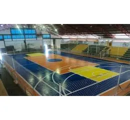 Indicado para ser instalado em quadras poliesportivas de condomínios ou clubes em suas várias modalidades (Futsal, Basquete, Vôlei, Handball)