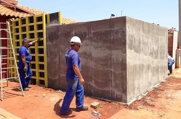 Parede de Concreto Tecwall