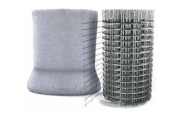 Tela Soldada Nervurada para Tubo de Concreto Armado