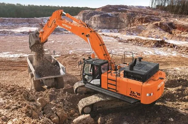 Escavadeira ZX470-LC5 | Ficha Técnica, Catálogo e Mais