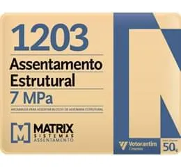 1203 (7 MPA) Assentamento de Vedação e Encunhamento – Matrix