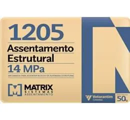 1205 (14 MPA) Assentamento de Vedação e Encunhamento – Matrix